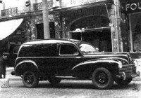 Фото 5. С октября 1952 года  выпускался фургон Пежо 203 с увеличенной базой, грузоподъемность такого фургона  была 600 кг.