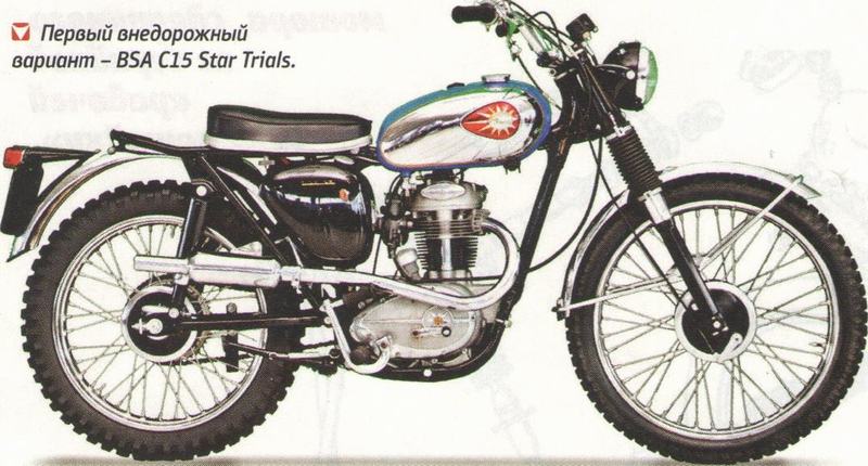 BSA C15 Star Trials