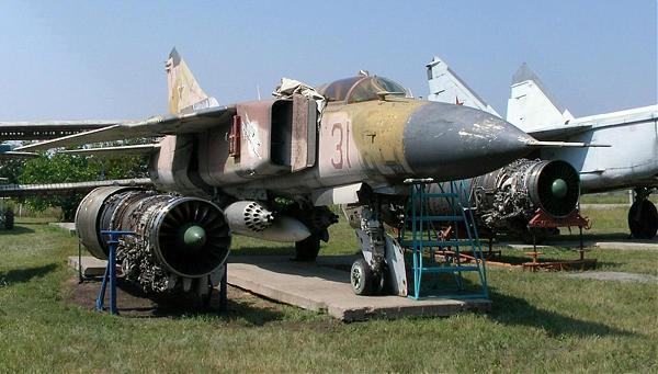 Авиационный музей в Таганроге.МиГ-23